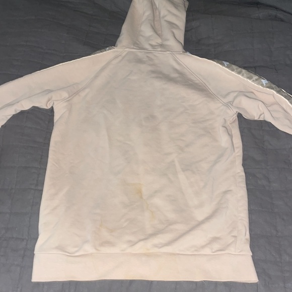 Kappa Heavyweight Fleece Hoodie Beige Colourway - Picture 4 of 4